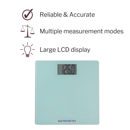 SCALE, DIGITAL SMARTHEART AUTO-ON 438LB CAPACITY (6/CS)