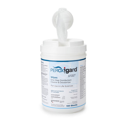WIPE, WET HYDROGEN PEROXIDE PEROXIGARD 6"X7" (160/CN 12CN/CS