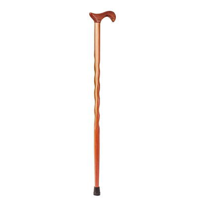 CANE, WOOD BRAZOS 34 DERBY HANDLE TWISTED 34"