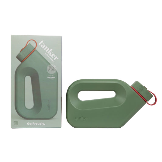 URINAL, PORT F/BEDSIDE & ON-THE-GO MALE KHAKI GRN (24/CS)