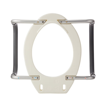 SEAT, TOILET ELEVATED ELONGATED