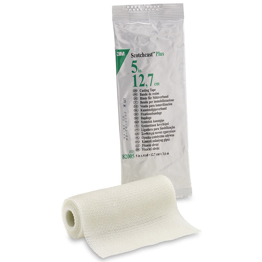 TAPE, CAST SCOTCHCAST PLUS WHT5"X4YDS (10RL/BX) 3MORTH