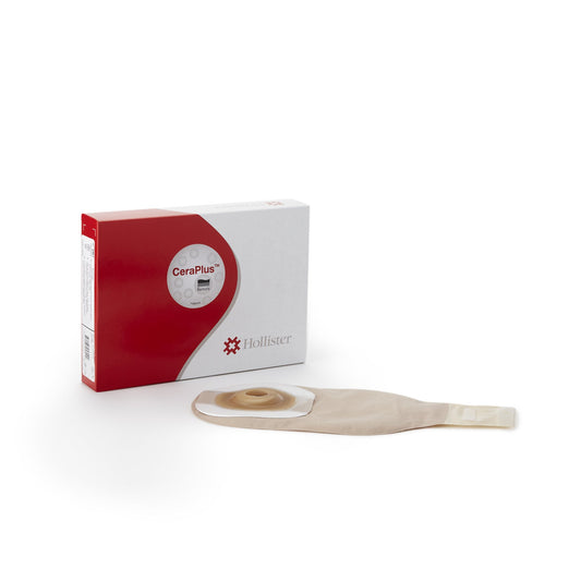 POUCH, OST DRN 1PC PREMIER CERAPLUS SFT CONVEX 7/8" OPN (5/B