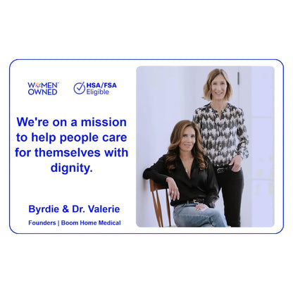 URINAL, PORTABLE F/BEDSIDE & ON-THE-GO LOONA FML BLU (24/CS)