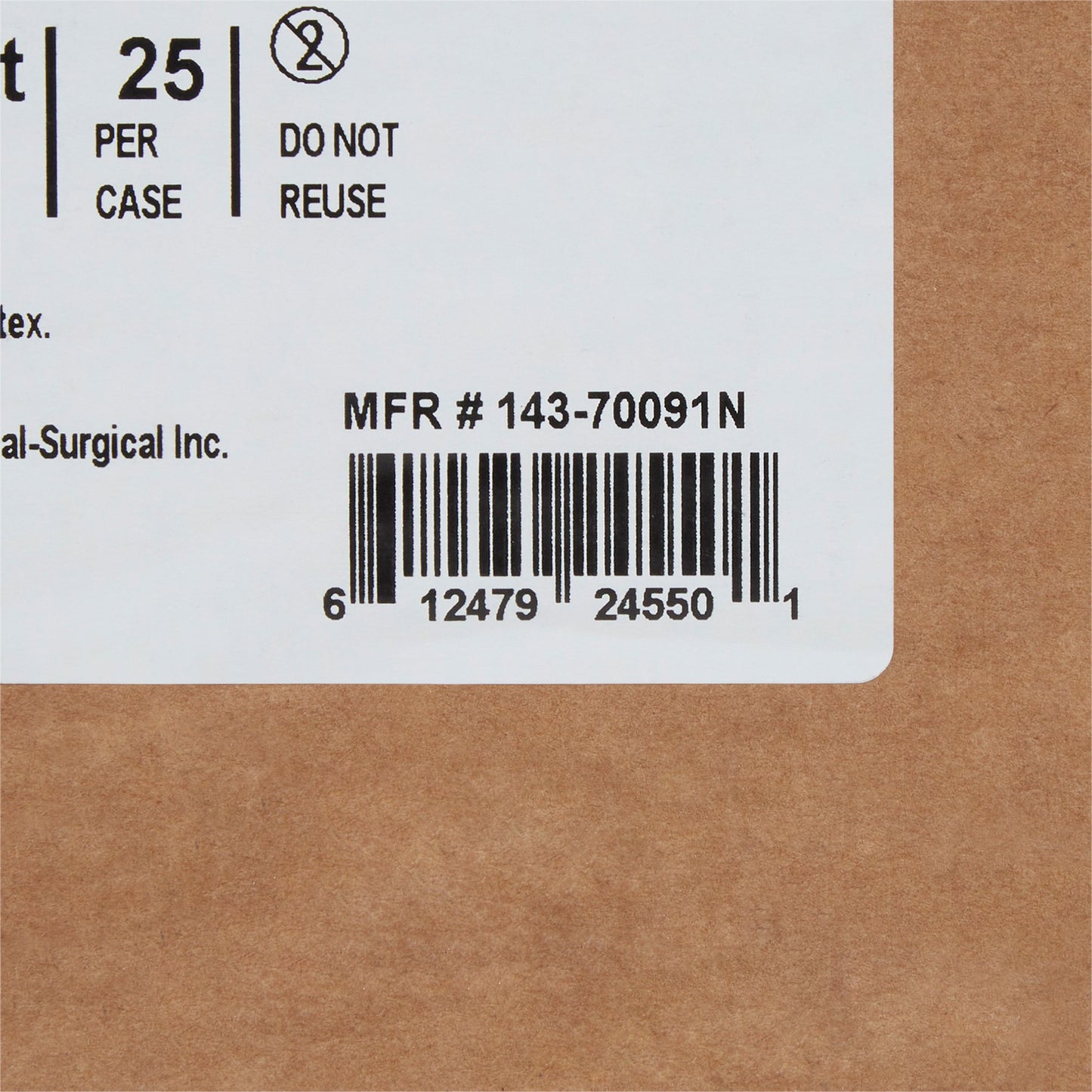 PAPER, HEADREST CREPE WHT 8.5"X125' (25RL/CS)