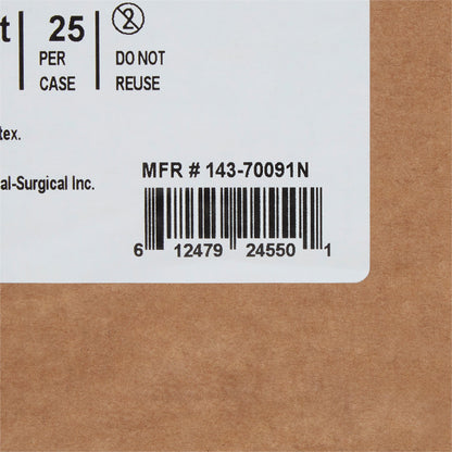 PAPER, HEADREST CREPE WHT 8.5"X125' (25RL/CS)