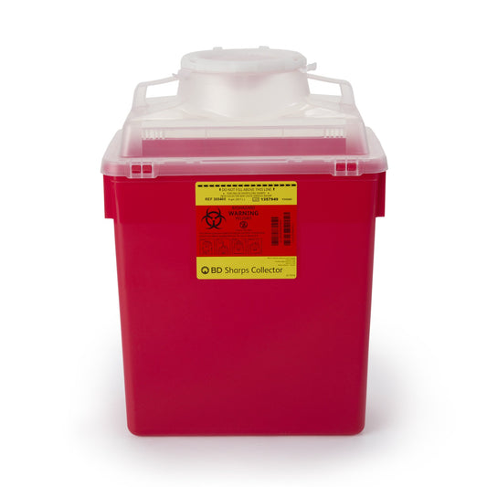 CONTAINER, SHARPS RED 6GL NEST(12/CS)