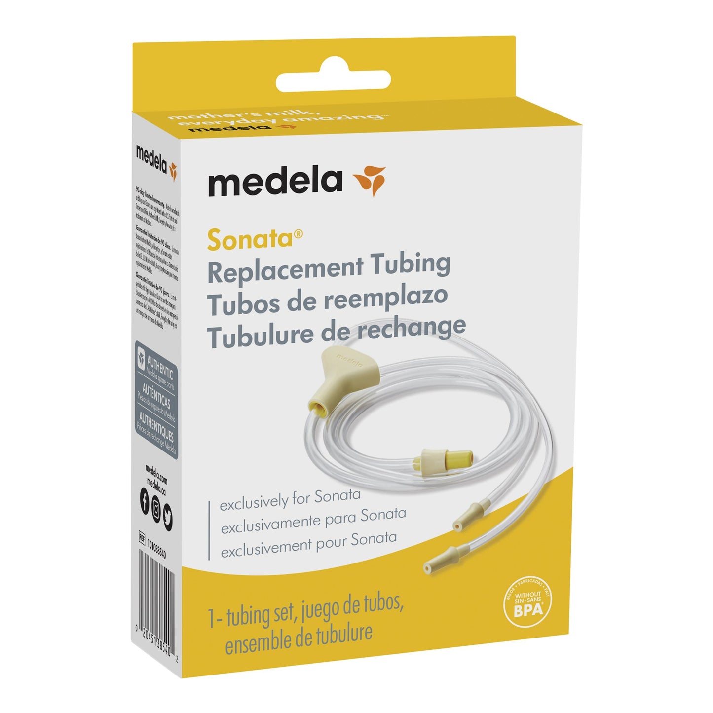 TUBING, REPLCMNT SONATA F/BREAST PUMP (6/CS)