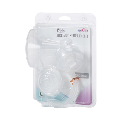 FLANGE SET, F/BREAST PUMP 20MM