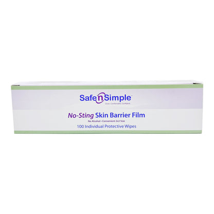 WIPE, SKIN BARR ALCHL FREE (100/BX 100BX/CS)