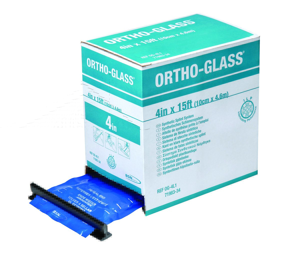 SPLINT, FIBERGLASS ORTHOGLASS 3"X12" (10/BX)
