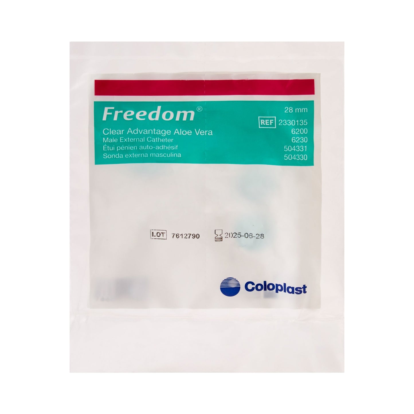 CATHETER, MALE EXT ADVANT CLR MED (100/CS) MENTOR