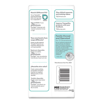 UNDERWEAR, SELECT DISP XSM (24/BG 4BG/CS)