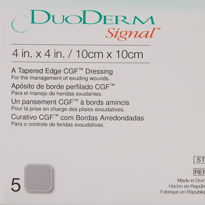 DRESSING, DUODERM 4"X4" (5/BX)