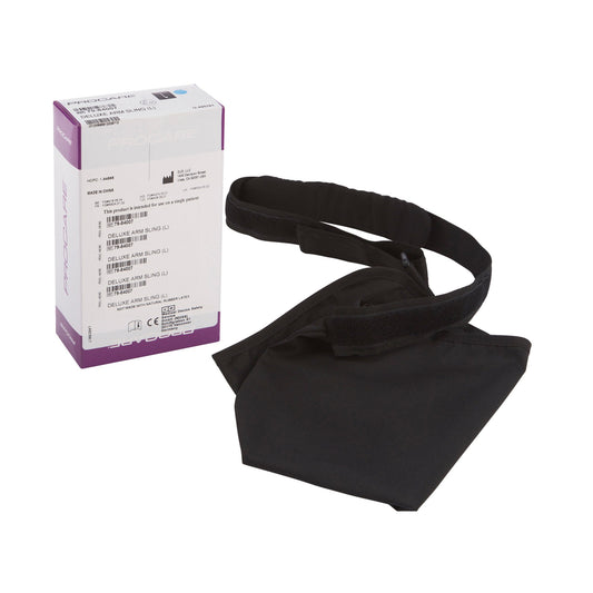 ARM SLING, DLX CTN/POLY W/PAD LG