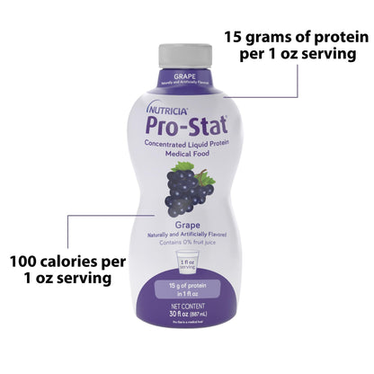 PRO-STAT SF, GRAPE 30OZ (6/CS)MEDNUT