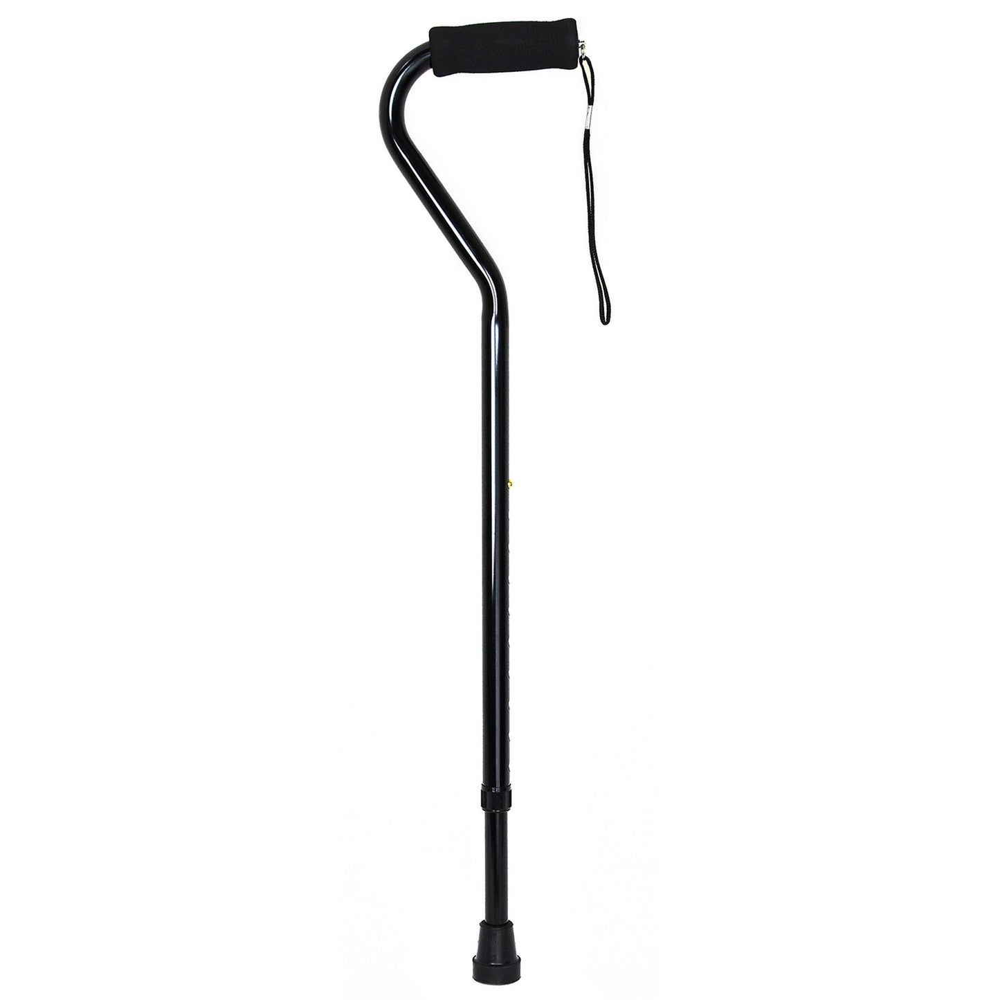 CANE, OFFSET ALUM BLK (6/CS) )