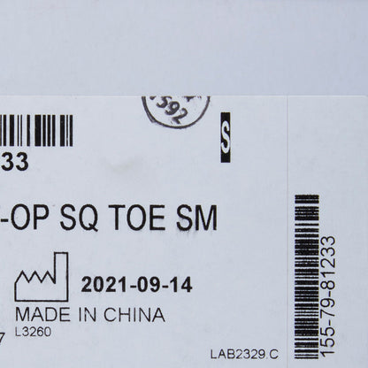 SHOE, POST-OP SQ TOE SM