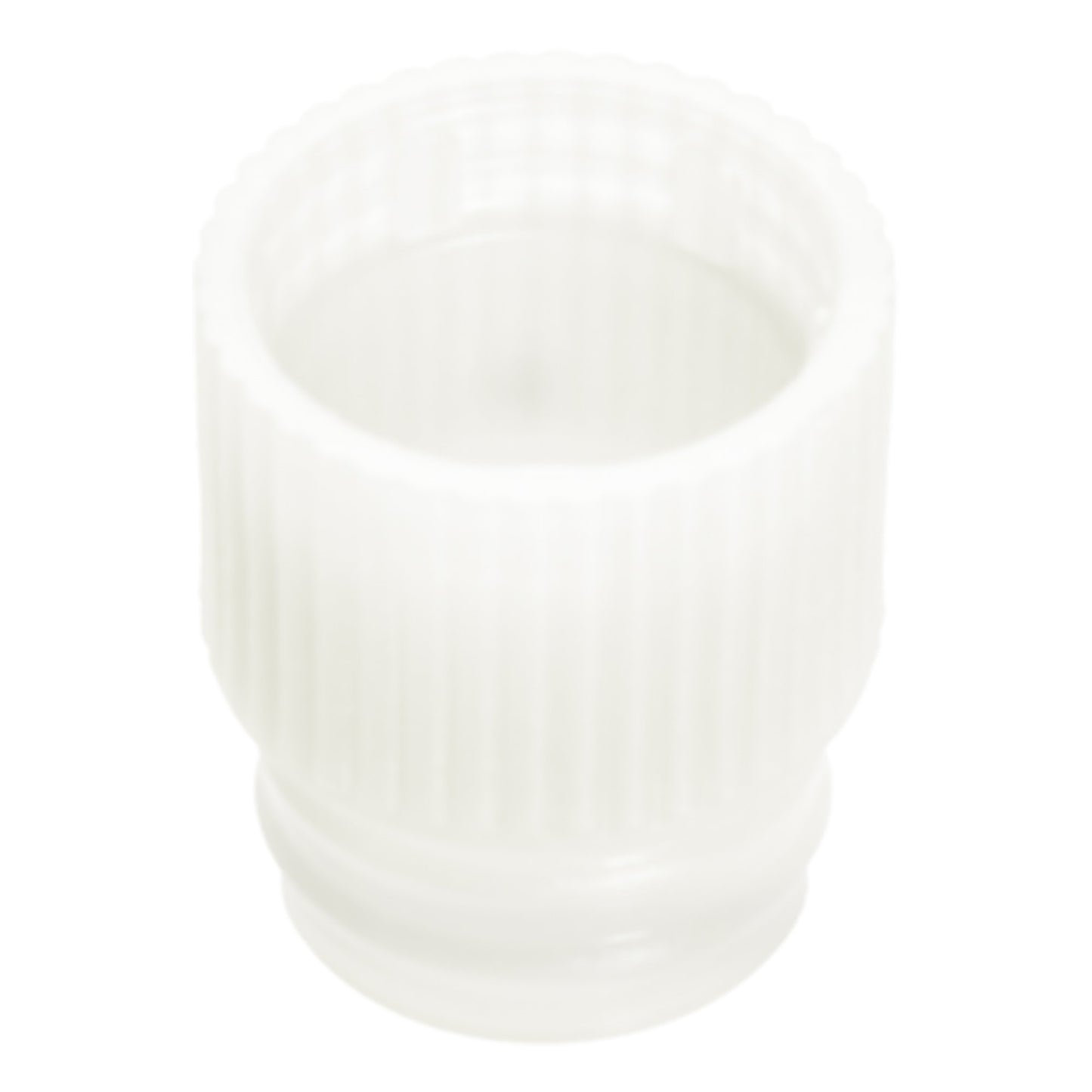 STOPPER, PLAS F/13MM TU WHT (1000/BG 10BG/CS)
