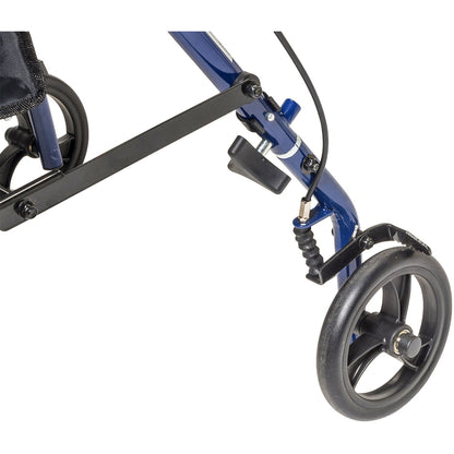 WALKER, ROLLATOR KD STEEL 6" BLU