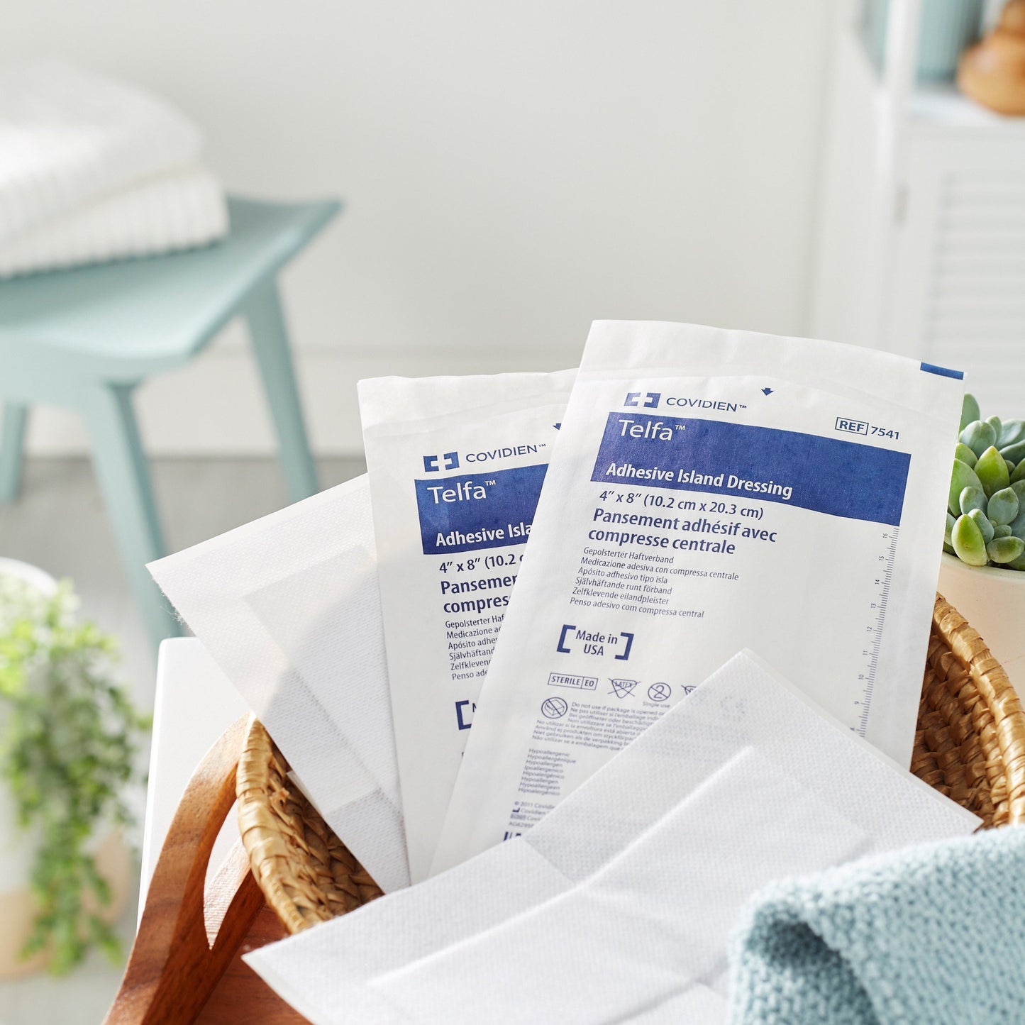 DRESSING, TELFA ISLAND 4"X8" (25/CT 4CT/CS) KENDAL