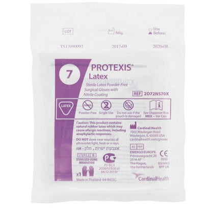 GLOVE, SURG LTX 7.0 STR2 SMTH (50PR/BX 4BX/CS)