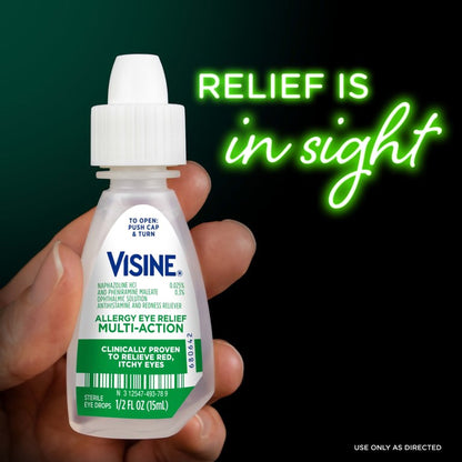 VISINE, DRP ALLERGY EYE MULTI-ACTION 0.5OZ
