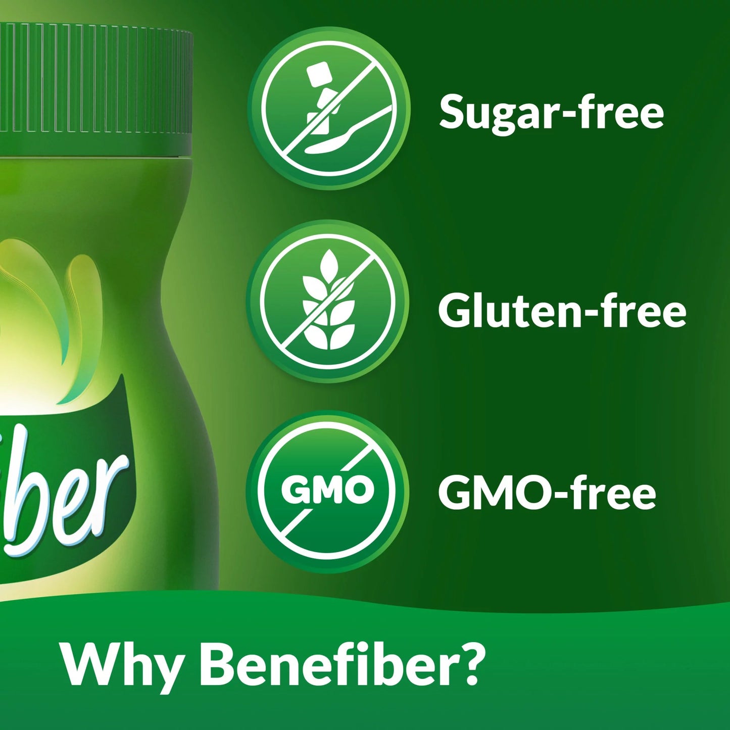 BENEFIBER, PDR S/F 125DOSE 17.6OZ