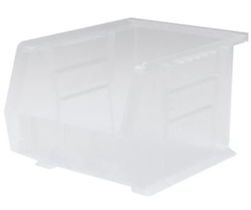 BIN, STORAGE SEMI CLR 10 3/4"X8 1/4"X7" (6/CT)