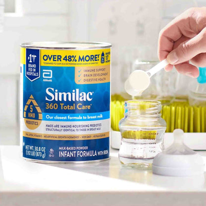 SIMILAC, PDR TOTAL CARE 360 30.8OZ (6/CT)