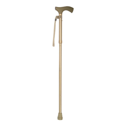 CANE, ALUM FLDNG SWITCH STICKSLUXRY GLD