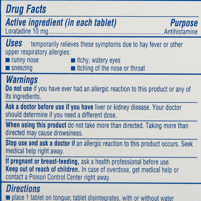 CLARITIN, TAB REDI 24HR 10MG (30/BX)