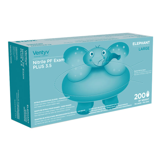 GLOVE, EXAM NTRL LG N/S CHEMO (200/BX 10BX/CS)