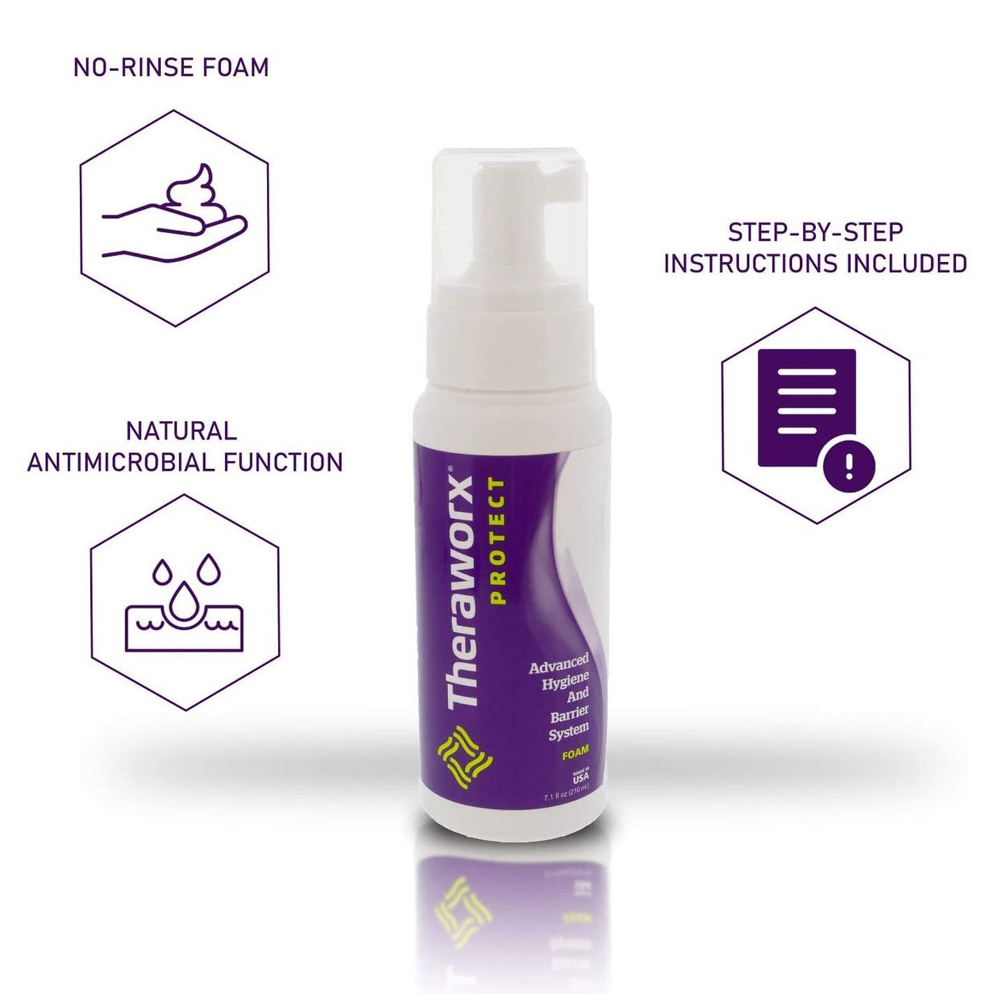 CLEANSER, SKIN THERAWORX FOAM 7.1OZ LAV (24/CS)