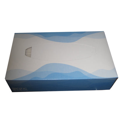 TISSUE, FACIAL 7.6"X9" 2PLY (30BX/CS)