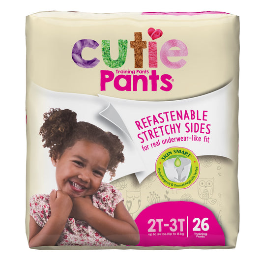 PANTS, TRAINING CUTIE GIRLS 2T-3T (26/BG 4BG/CS)