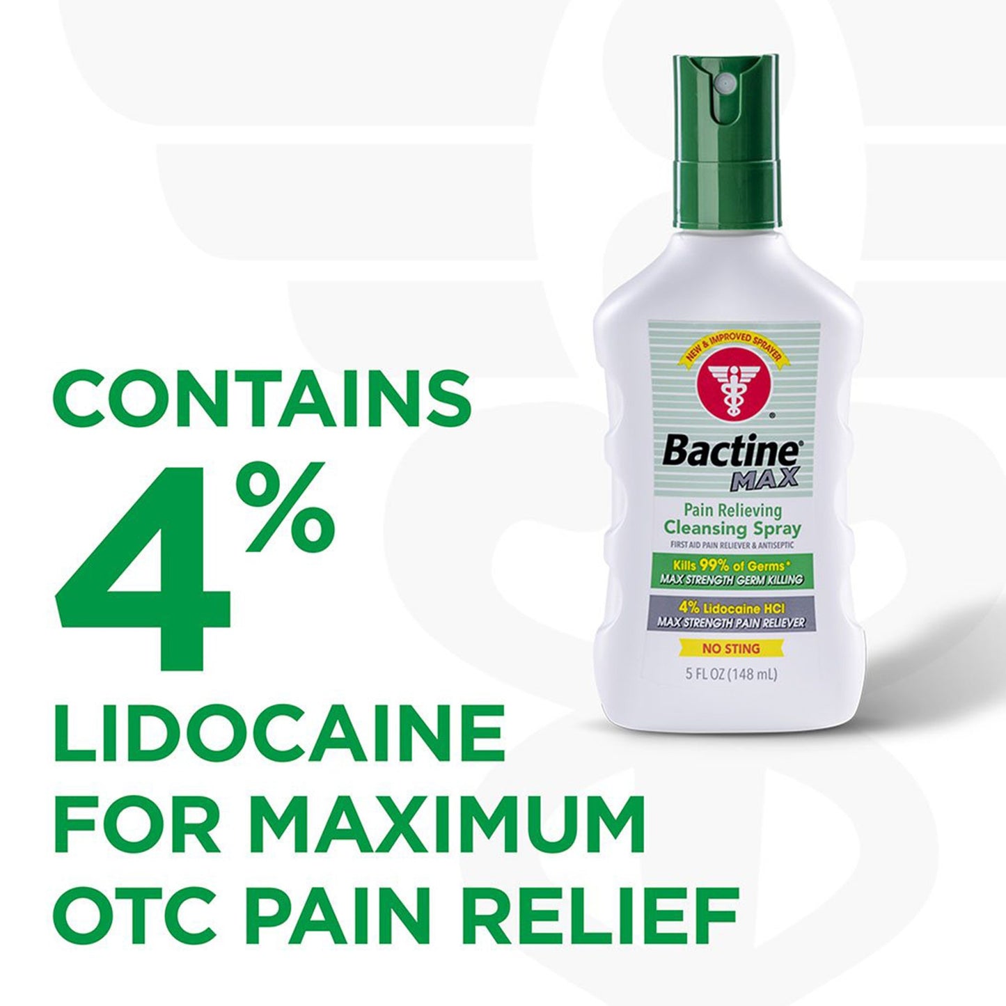 BACTINE, SPR MAX PAIN RELIEVING CLEANSING 5OZ