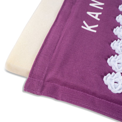 MAT SET, ACUPRESSURE KANJO MEMORY FOAM AMETHYST (8/CS)
