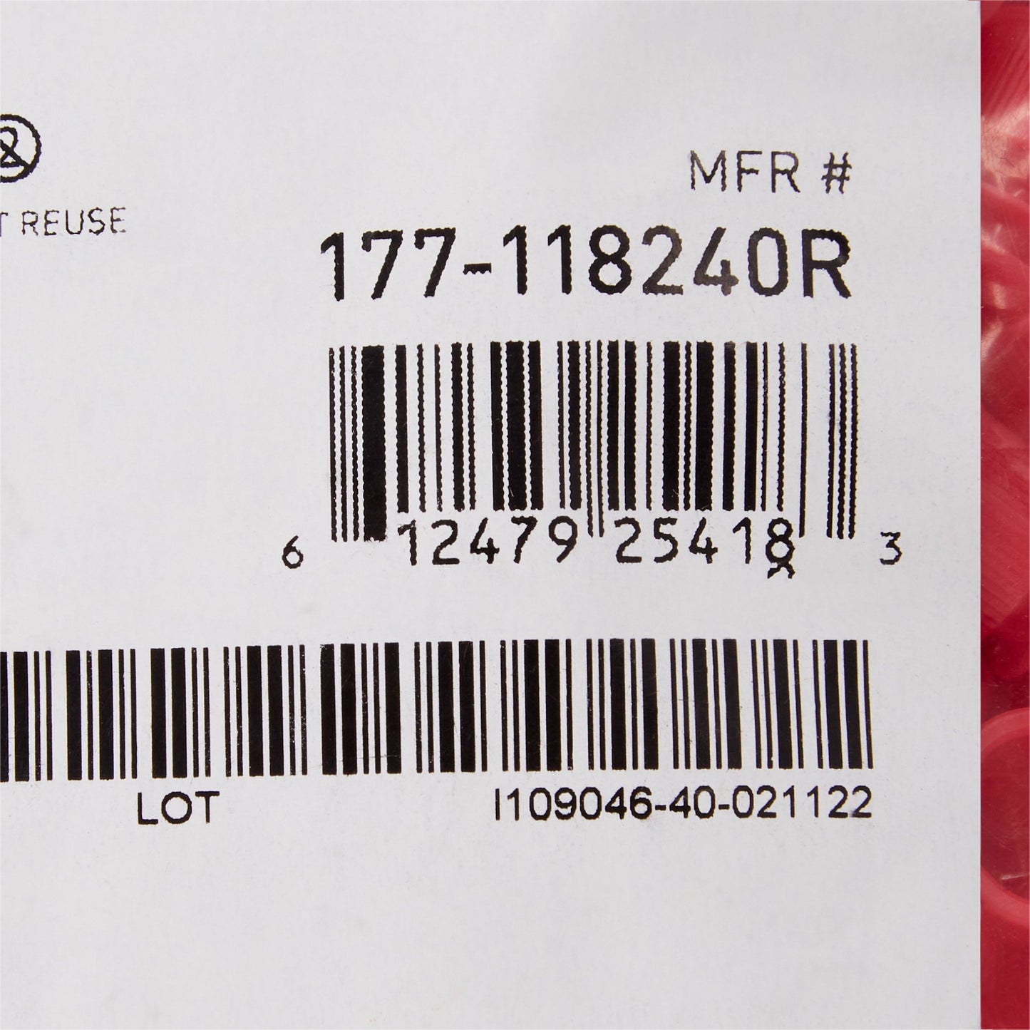 CAP, VAC TUBE RED 13MM (1000/BG 20BG/CS)