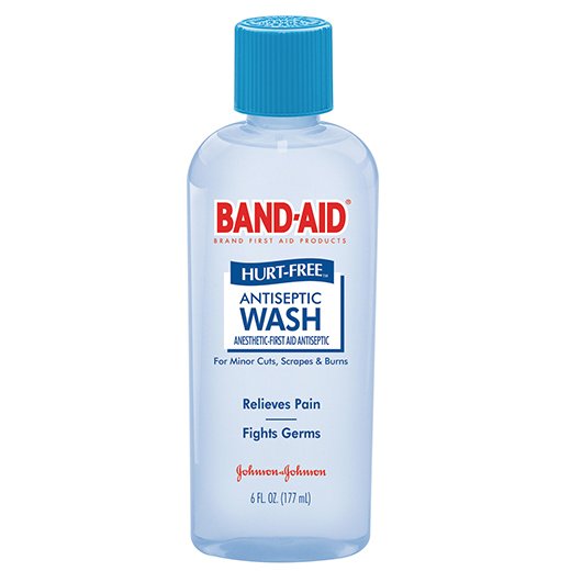 CLEANSER, SKIN BANDAID HURT-FREE (24/CS)
