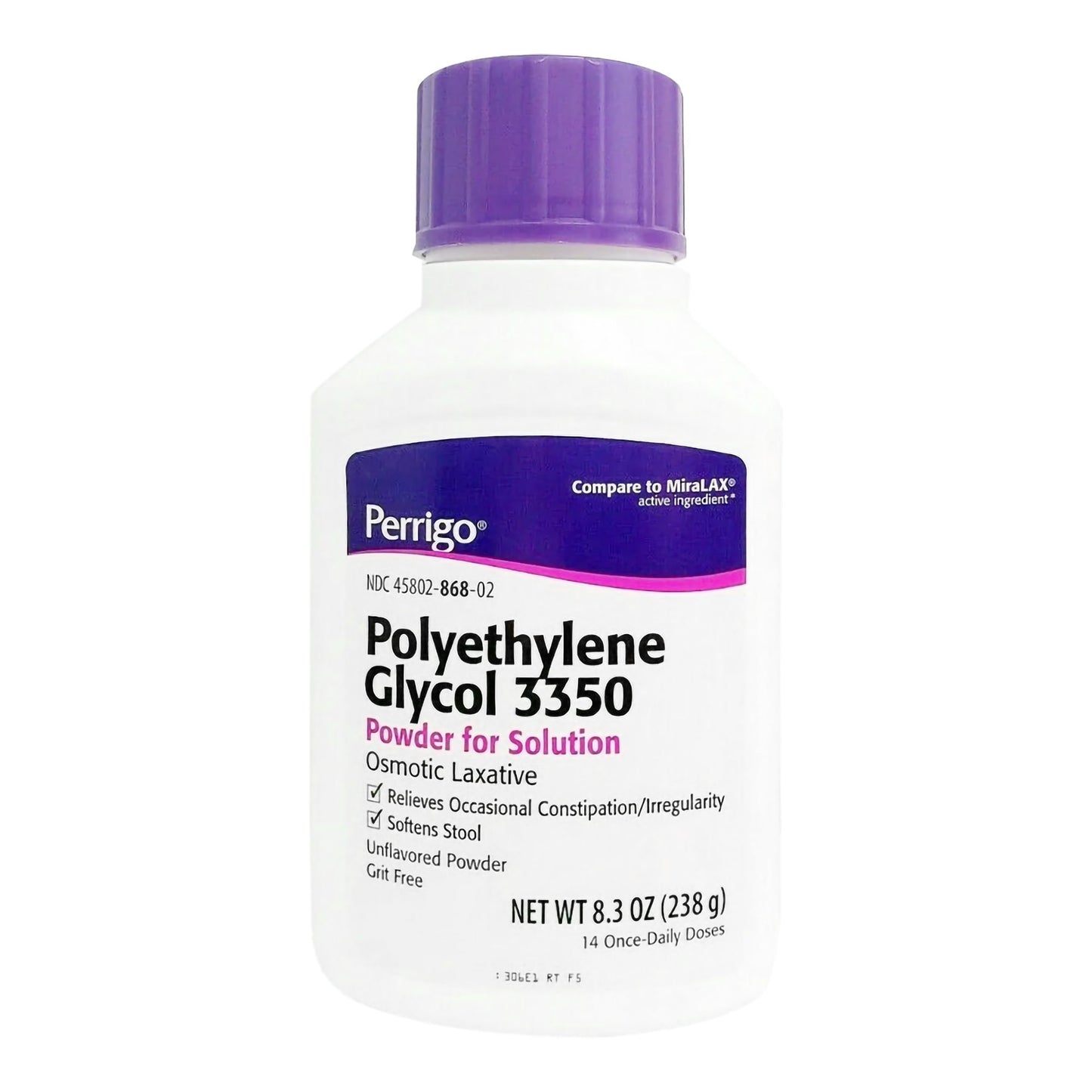 POLYETHYLENE GLYCOL, PDR 17GM 8.3OZ