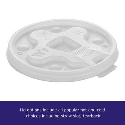 LID, CUP F/12-24OZ FOAM CUP (100/SL 10SL/CS)