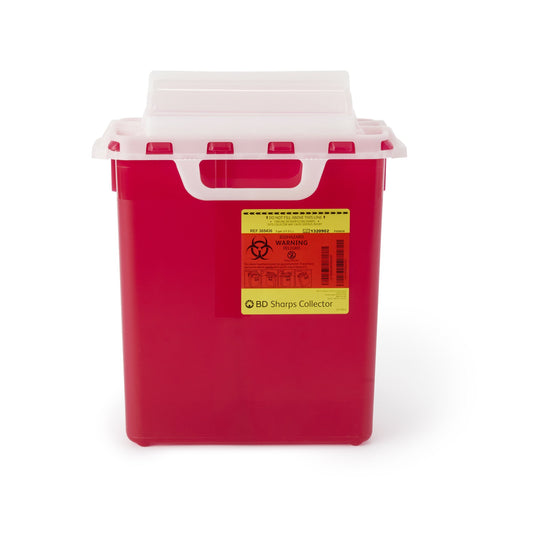 CONTAINER, SHARPS RED 3GL NESTABLE (10/CS)