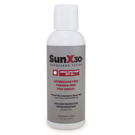 SUNSCREEN, SUN X SPF30+ 4OZ (12/CS)