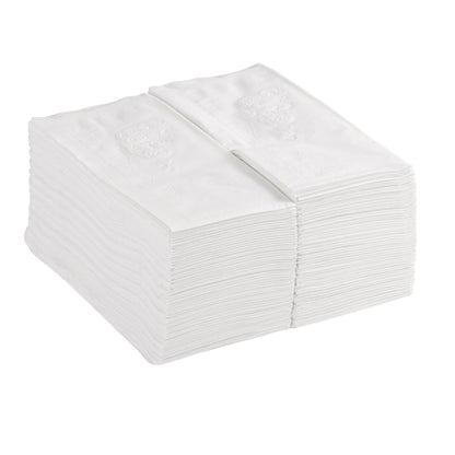 NAPKIN, DINNER DIXIE 2-PLY 1/8FOLD WHT (126/PK 24PK/CS)