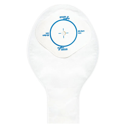 POUCH, OSTOMY TRANSP DRAIN 6" (15/BX)