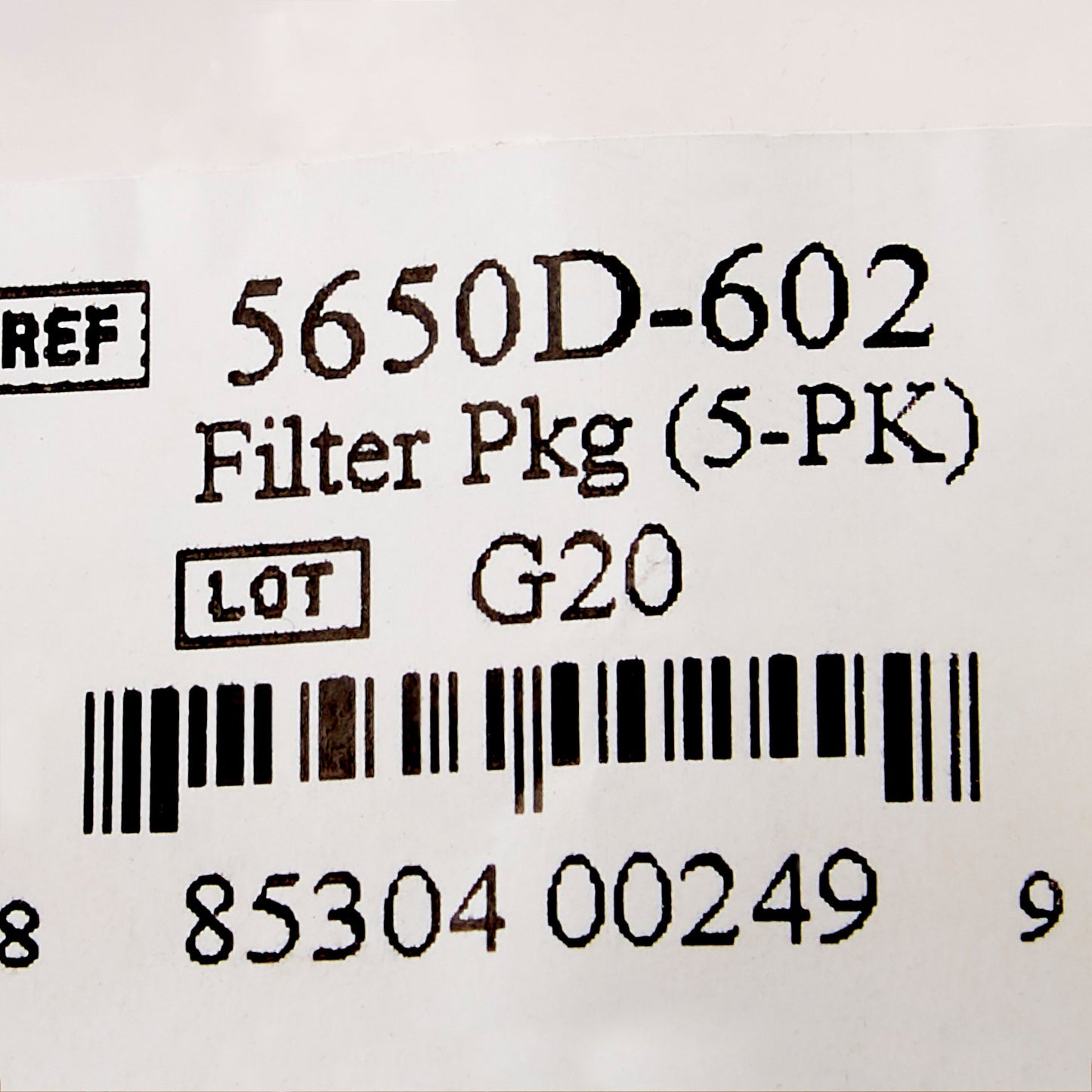 FILTER, F/PULMO-AIDE COMPRESSOR NEBULIZER (5/PK)