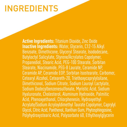 CERAVE, LOTION SUNSCREEN SPF30
