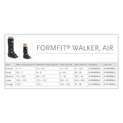 WALKER BOOT, AIR EQUALIZER TALL BLK LG