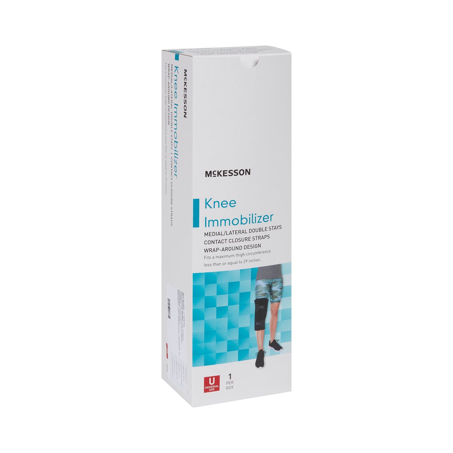 KNEE IMMOBILIZER, UNIVERSAL 12"
